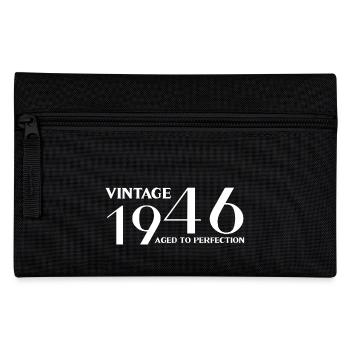 Vintage 1946 aged to perfection - Pencil Case - black - Front