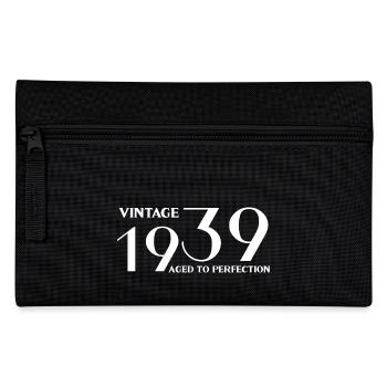 Vintage 1939 aged to perfection - Pencil Case - black - Front