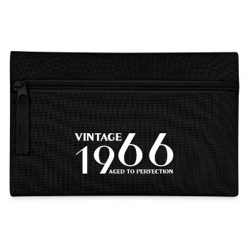 Vintage 1966 aged to perfection - Pencil Case - black - Front