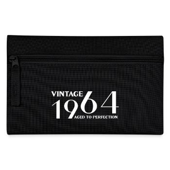Vintage 1964 aged to perfection - Pencil Case - black - Front