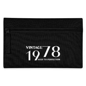 Vintage 1978 aged to perfection - Trousse - noir - Devant