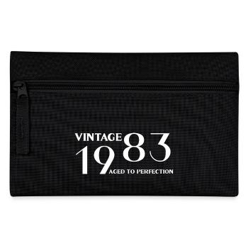 Vintage 1983 aged to perfection - Pencil Case - black - Front