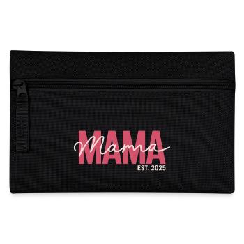 Maman EST. 2025 – Cadeau de fête des mères pour maman - Trousse - noir - Devant