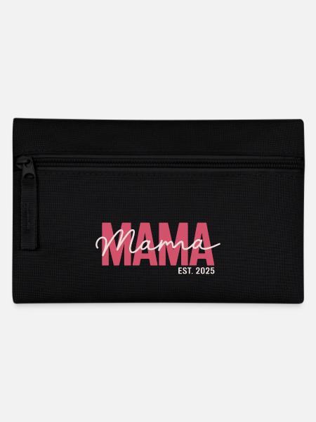 Mom EST. 2025 – Mother's Day Gift for Mom - Pencil Case - black