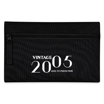 Jahrgang 2005 bis zur Perfektion gereift - Federtasche - Schwarz - Vorne