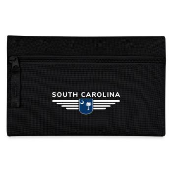 South Carolina Fan T-Shirt – For real fans! - Pencil Case - black - Front