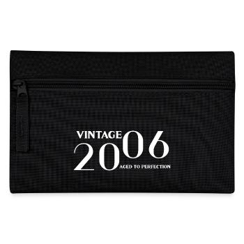 Vintage 2006 aged to perfection - Pencil Case - black - Front