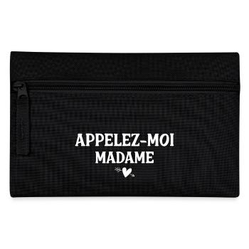 Dame - Federtasche - Schwarz - Vorne