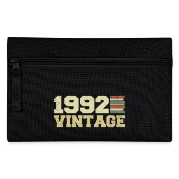 Geschenk 1992 Geburtstagsgeschenk 1992 Jahrgang 1992 - Federtasche - Schwarz - Vorne