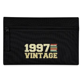 1997 Birthday Gift 1997 Vintage 1997 Gift - Pencil Case - black - Front