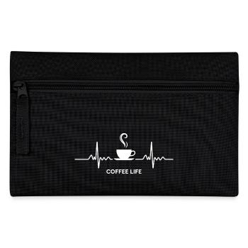 Battement de cœur café - Trousse - noir - Devant