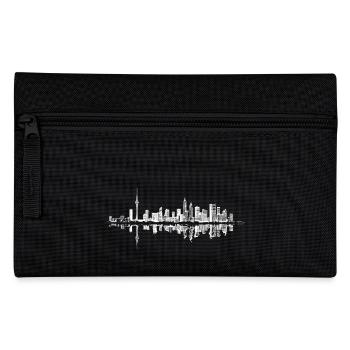 Seoul South Korea Skyline - Pencil Case - black - Front