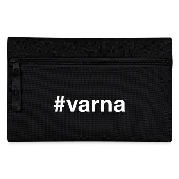 VARNA Bulgaria Bulgarien Hashtag - Federtasche - Schwarz - Vorne