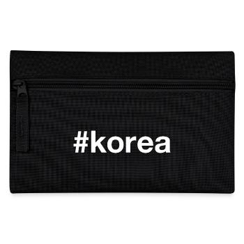KOREA Hashtag - Federtasche - Schwarz - Vorne
