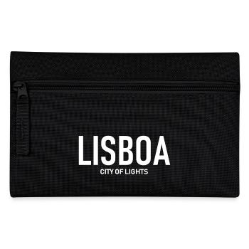 Lisboa - City of Lights - Portugal - Lisbon - Pencil Case - black - Front