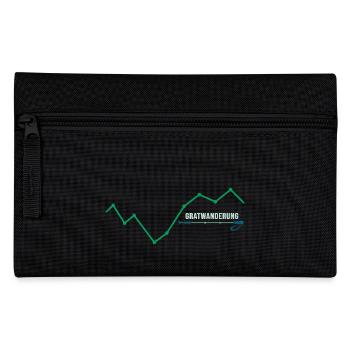 Mountain Hiking Alpinist Mountain Hiking Tightrope Hike - Pencil Case - black - Front