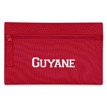 Französisch-Guayana - Departement 973 - Federtasche - Rot - Vorne
