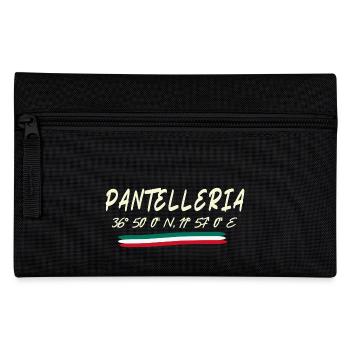 Italia Pantelleria Sizilien Urlaub - Federtasche - Schwarz - Vorne
