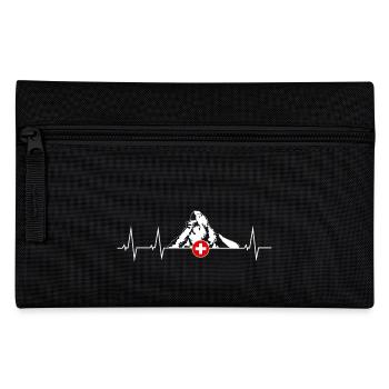 Matterhorn - mountains - Switzerland - Pencil Case - black - Front