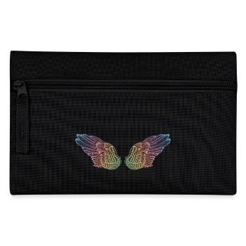 rainbow wings flight mode - Pencil Case - black - Front