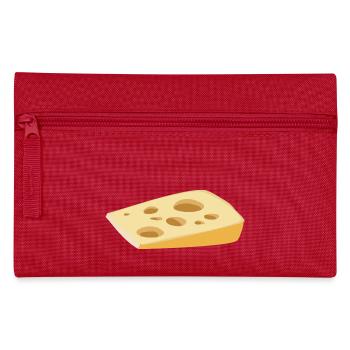 cheese kaese milk milk cow cow2 - Pencil Case - red - Front