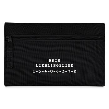V8 sound ignition order - car gift idea - Pencil Case - black - Front