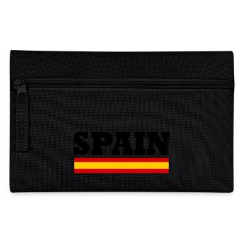 Drapeau Espagne - Trousse - noir - Devant