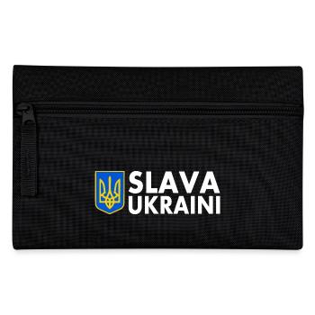 Slava ukraini - Pencil Case - black - Front