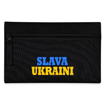Slava ukraini - Pencil Case - black - Front