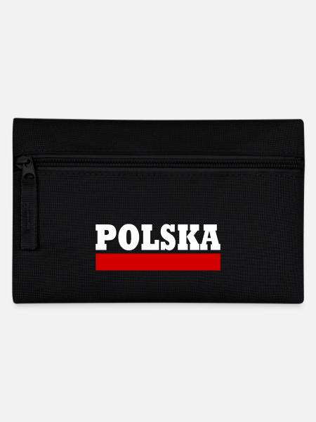 Polska - Federtasche - Schwarz