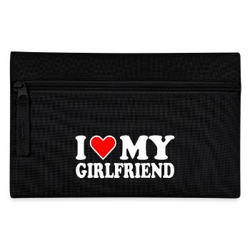 I love my girlfriend - Trousse - noir - Devant