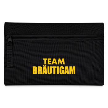 Team bräutigam - Federtasche - Schwarz - Vorne
