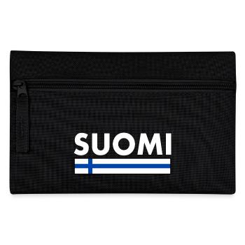 Suomi - Federtasche - Schwarz - Vorne