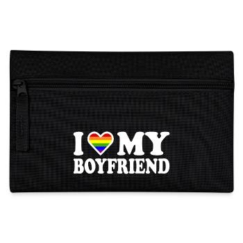 I love my boyfriend - Trousse - noir - Devant