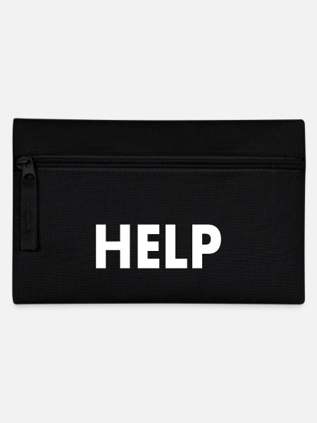Help - Federtasche - Schwarz