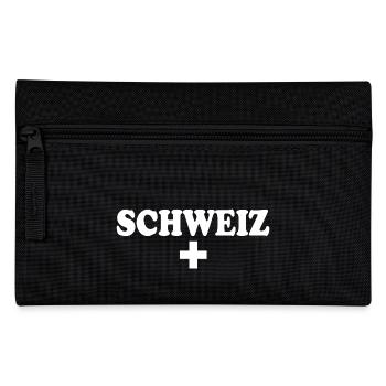 Schweiz - Federtasche - Schwarz - Vorne