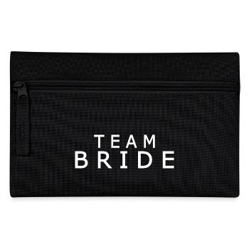 Team bride - Federtasche - Schwarz - Vorne