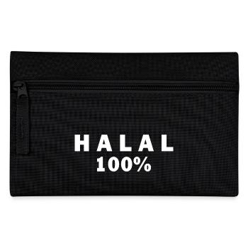 Halal حلال - Pencil Case - black - Front
