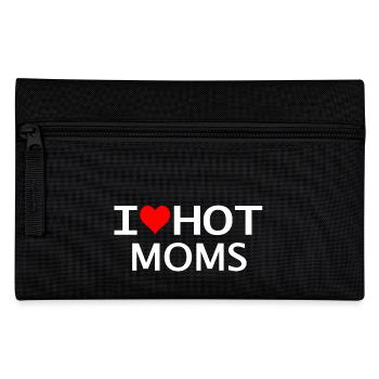 I love hot moms - Federtasche - Schwarz - Vorne