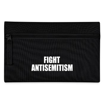 fight antisemitism - Pencil Case - black - Front