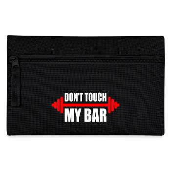 d'ont touch my bar - Trousse - noir - Devant