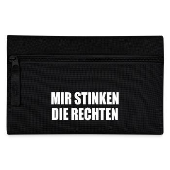 Les droites puent pour moi - Trousse - noir - Devant