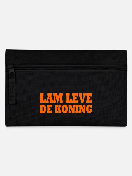 lam leve de koning - Federtasche - Schwarz