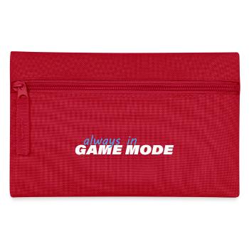 ALWAYS IN GAME MODE - Pencil Case - red - Front
