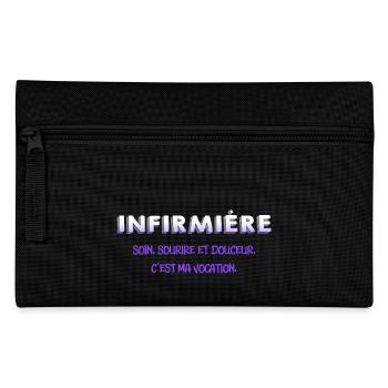 NURSE NURSE DOCTOR HUMOR DRÖLES 8 - Pencil Case - black - Front