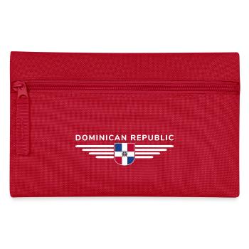 République dominicaine T-Shirt Design - Trousse - rouge - Devant