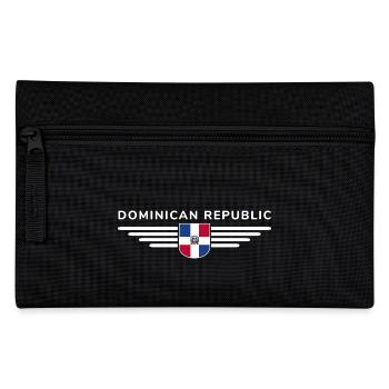 République dominicaine T-Shirt Design - Trousse - noir - Devant