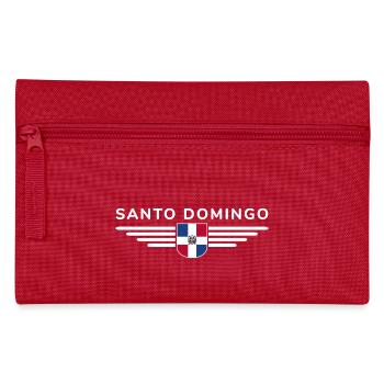 Conception de t-shirt Santo Domingo - Trousse - rouge - Devant