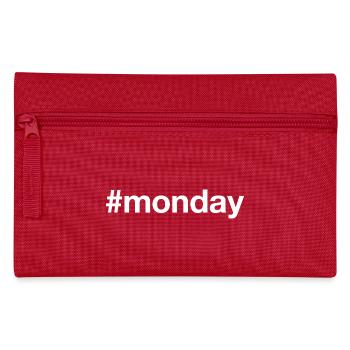 MONDAY Hashtag - Pencil Case - red - Front