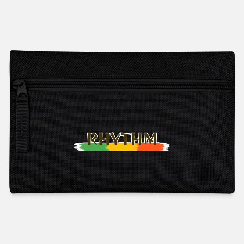 Reggae Rhythm - Pencil Case - black